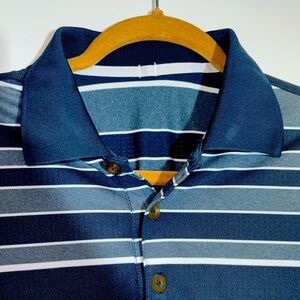 Adult Small Gray Polo T-Shirt